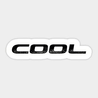 Cool (Cube) Sticker